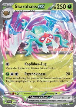 Skarabaks ex – DRI025/182 | Pokémon | Karmesin & Purpur | Ewige Rivalen