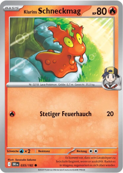 Klarins Schneckmag – DRI035/182 | Pokémon | Karmesin & Purpur | Ewige Rivalen