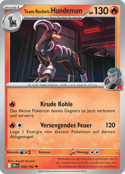 Team Rockets Hundemon – DRI038/182 | Pokémon | Karmesin & Purpur | Ewige Rivalen