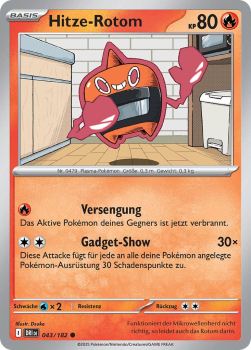 Hitze-Rotom – DRI043/182 | Pokémon | Karmesin & Purpur | Ewige Rivalen