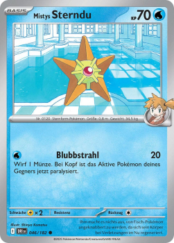 Mistys Sterndu – DRI046/182 | Pokémon | Karmesin & Purpur | Ewige Rivalen