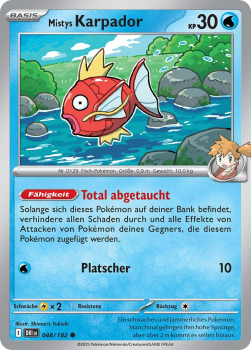 Mistys Karpador – DRI048/182 | Pokémon | Karmesin & Purpur | Ewige Rivalen