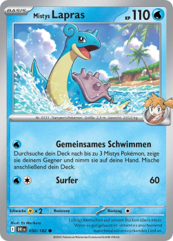 Mistys Lapras – DRI050/182 | Pokémon | Karmesin & Purpur | Ewige Rivalen