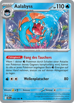 Aalabyss – DRI055/182 | Pokémon | Karmesin & Purpur | Ewige Rivalen