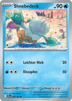 Shnebedeck – DRI059/182 | Pokémon | Karmesin & Purpur | Ewige Rivalen