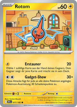 Rotom – DRI077/182 | Pokémon | Karmesin & Purpur | Ewige Rivalen