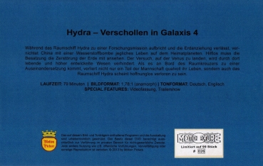 Hydra - Verschollen in Galaxis 4 - Große Hartbox von Motion Pictures - Limitierte Sonderauflage