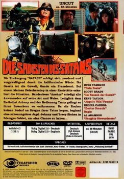 Die Sadisten des Satans - Diese Rocker kennen keine Gnade - Der Kult-Klassiker von Al Adamson! - Kleine Hartbox von Eyecatcher Movies / NEW - Special Uncut Edition - Cover B