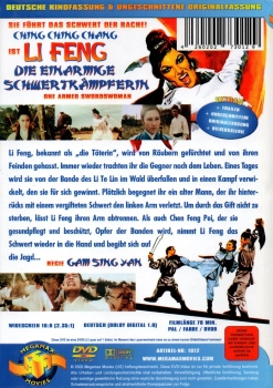 Li Feng - Die einarmige Schwertkämpferin - One Armed Swordwoman - Kleine Hartbox von Megamaxx Movies - Deutsche Kinofassung & Ungeschnittene Originalfassung - Cover B