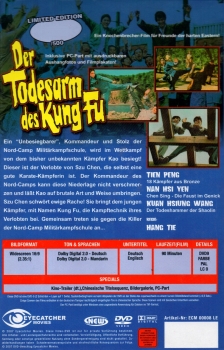 Der Todesarm des Kung Fu - Große Hartbox von Eyecatcher Movies / NEW - Limited Uncut Edition