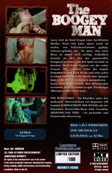 The Boogey Man - Der Schrecken deiner Kindheit ist zurück - Große Hartbox von XT Video Entertainment - Ungekürzte Fassung - Limitierte Sonderauflage