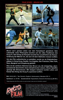 True Story - Bruce Lee - Unbesiegt bis in den Tod - Große Hartbox von Retrofilm - Limited Edition - Cover A