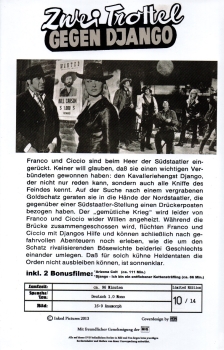 Zwei Trottel gegen Django - Große Hartbox von Inked Pictures - Limited Edition - Cover A