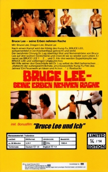 Bruce Lee - Seine Erben nehmen Rache - Große Hartbox von Inked Pictures - Limited Edition - Cover A