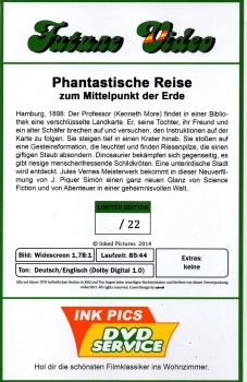 Phantastische Reise zum Mittelpunkt der Erde - Große Hartbox von Inked Pictures - Limited Edition - Cover H