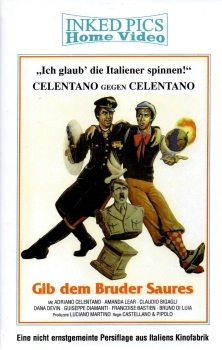 Gib dem Bruder Saures - „Ich glaub' die Italiener spinnen!“ - Celentano gegen Celentano - Große Hartbox von Inked Pictures - Limited Edition - Cover A