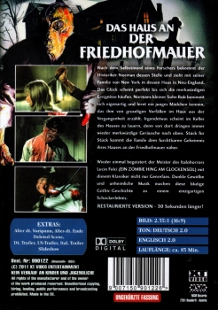 House by the Cemetery - Das Haus an der Friedhofmauer - Der Klassiker von Lucio Fulci - Kleine Hartbox von XT-Video / NSM Records - Full Uncut Edition - Cover B
