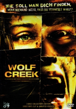 Wolf Creek - Wie soll man dich finden, wenn niemand weiss, dass du vermisst wirst? - Kleine Hartbox von '84 Entertainment - 2-Disc Limited Collector's Edition - Director's Cut & Unrated Version - Cover A