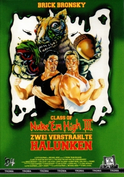 Class of Nuke'Em High III - Zwei verstrahlte Halunken - Betreten der Highschool auf eigene Gefahr! - Kleine Hartbox von '84 Entertainment - 2-Disc Tromedition - (Tromedition #003) - Cover A