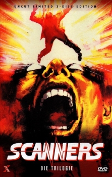 Scanners - Die Trilogie - Große Hartbox von X-Cess Entertainment - Uncut Limited 3-Disc Edition