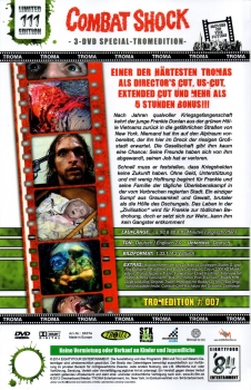 Combat Shock - Große Hartbox von '84 Entertainment - 3-DVD Special-Tromedition - (Tromedition #007) - Cover A