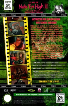 Class of Nuke'Em High III - The Good, the Bad and the Subhumanoid - Die Subhumanoide ziehen in den Krieg! - Brick Bronsky spielt Zwei verstrahlte Halunken - Große Hartbox von '84 Entertainment - 2-Disc Tromedition - (Tromedition #003) - Cover C
