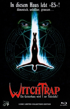 Witchtrap - Ein Geisterhaus wird zur Todesfalle! - In diesem Haus lebt ES! dämonisch, unfassbar, grausam ... - Große Hartbox von '84 Entertainment - 2-Disc Limited Collector's Edition - (Creepy Little Things #10) - Cover C