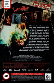 Witchtrap - Ein Geisterhaus wird zur Todesfalle! - In diesem Haus lebt ES! dämonisch, unfassbar, grausam ... - Große Hartbox von '84 Entertainment - 2-Disc Limited Collector's Edition - (Creepy Little Things #10) - Cover C