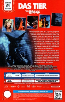 Das Tier - The Howling - Große Hartbox von '84 Entertainment - 3-Disc Limited Collector's Edition - (LE84) - Cover C