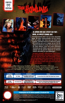 The Howling - Das Tier - Große Hartbox von '84 Entertainment - 3-Disc Limited Collector's Edition - (LE99) - Cover A