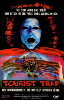 Tourist Trap - Sie sind Jung und schön und sitzen in der Falle eine Wahnsinnigen. - Der Horrorschocker, der das Blut gerinnen lässt. - Große Hartbox von X-Rated / Neue Bertucci Film / Cineworld Bochum - (X-Rated #53)