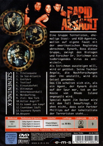 Rapid Assault - Entscheidung im Atlantik - (Vermietrecht) - Einzel-DVD - Neu & OVP