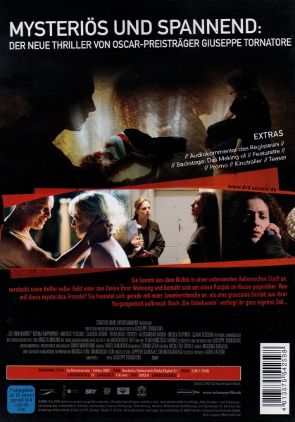 Die Unbekannte - (Vermietrecht) - Einzel-DVD - Neu & OVP