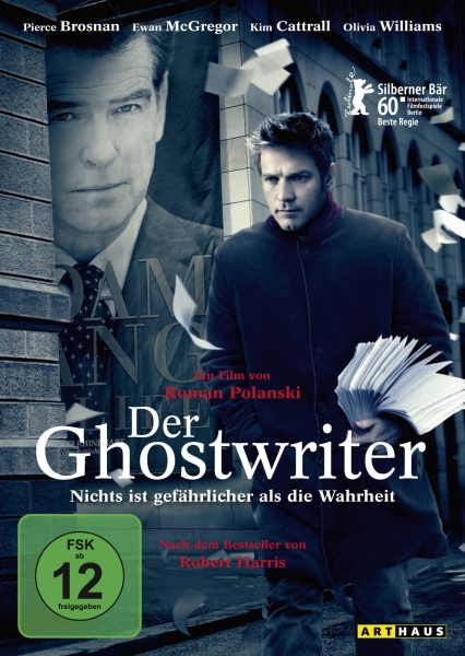 Der Ghostwriter - Nichts ist gefährlicher als die Wahrheit - (Vermietrecht) - Einzel-DVD - Neu & OVP