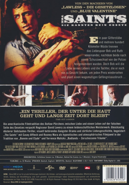 The Saints - Sie kannten kein Gesetz - (Vermietrecht) - Einzel-DVD - Neu & OVP
