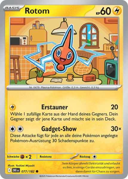 Rotom – DRI077/182 | Pokémon | Karmesin & Purpur | Ewige Rivalen